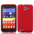 iBank(R) Red Galaxy Note Silicone Case